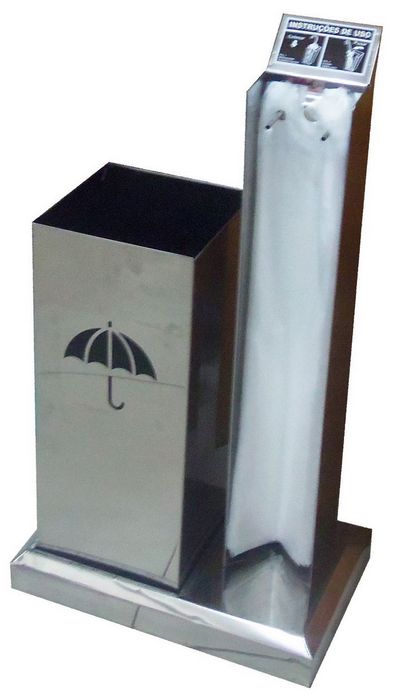 Embalador de guarda-chuva inox
